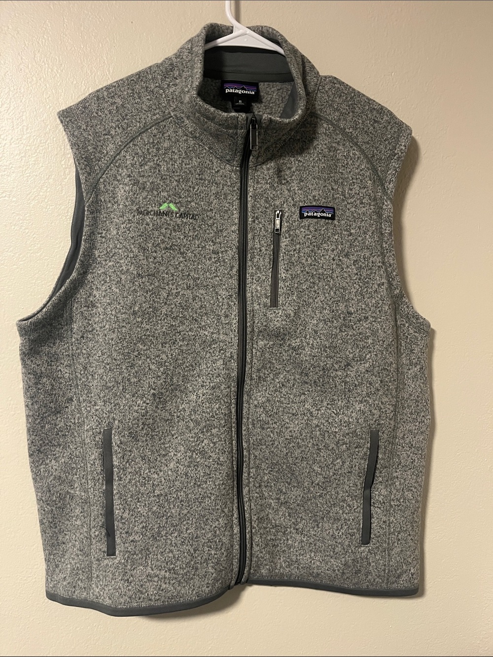 Patagonia Better Sweater Vest Gray Heather -XL-HAS LOGO